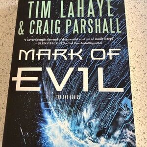 Mark Of Evil by Tim LaHaye and Craig Parshall. Unread. Pages clean and untouched